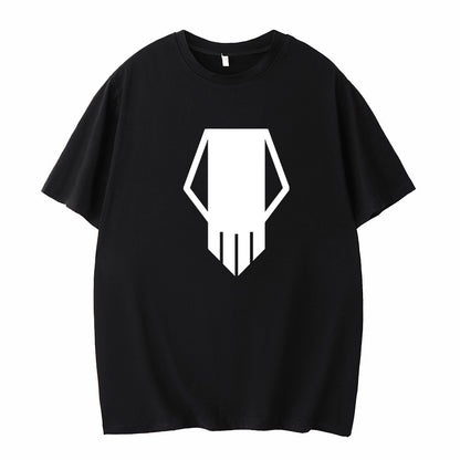 My Hero Academia T-Shirt Black Skull Design Plus Size Summer