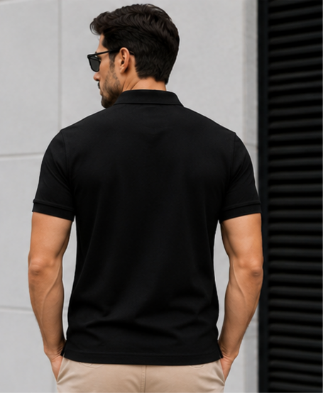 ARVO Premium Black Polo Shirt