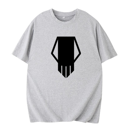 My Hero Academia T-Shirt Black Skull Design Plus Size Summer