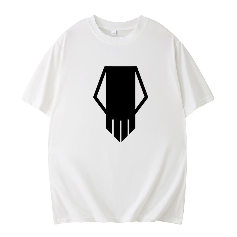 My Hero Academia T-Shirt Black Skull Design Plus Size Summer