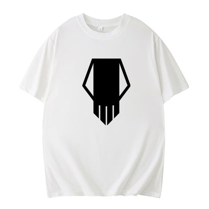 My Hero Academia T-Shirt Black Skull Design Plus Size Summer