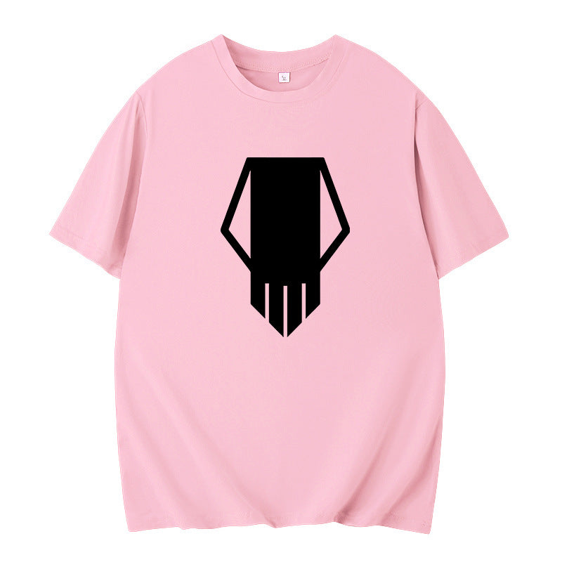 My Hero Academia T-Shirt Black Skull Design Plus Size Summer